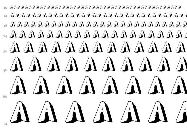 Docallisme On Street font waterfall
